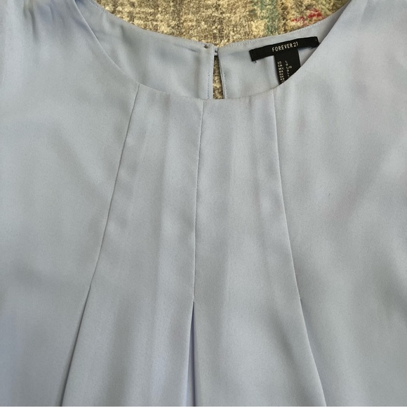 Forever 21 Blue Tank Top - Picture 5 of 7